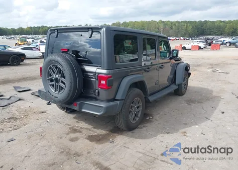 2024 Jeep Wrangler 4-Door Sport S 4X4 из США, поврежденный, VIN 1C4PJXDNXRW102992